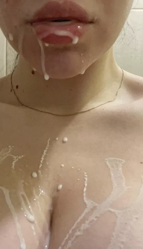 Wasian girls look so fcking good covered in an alpha man’s cum… by youngvixxen