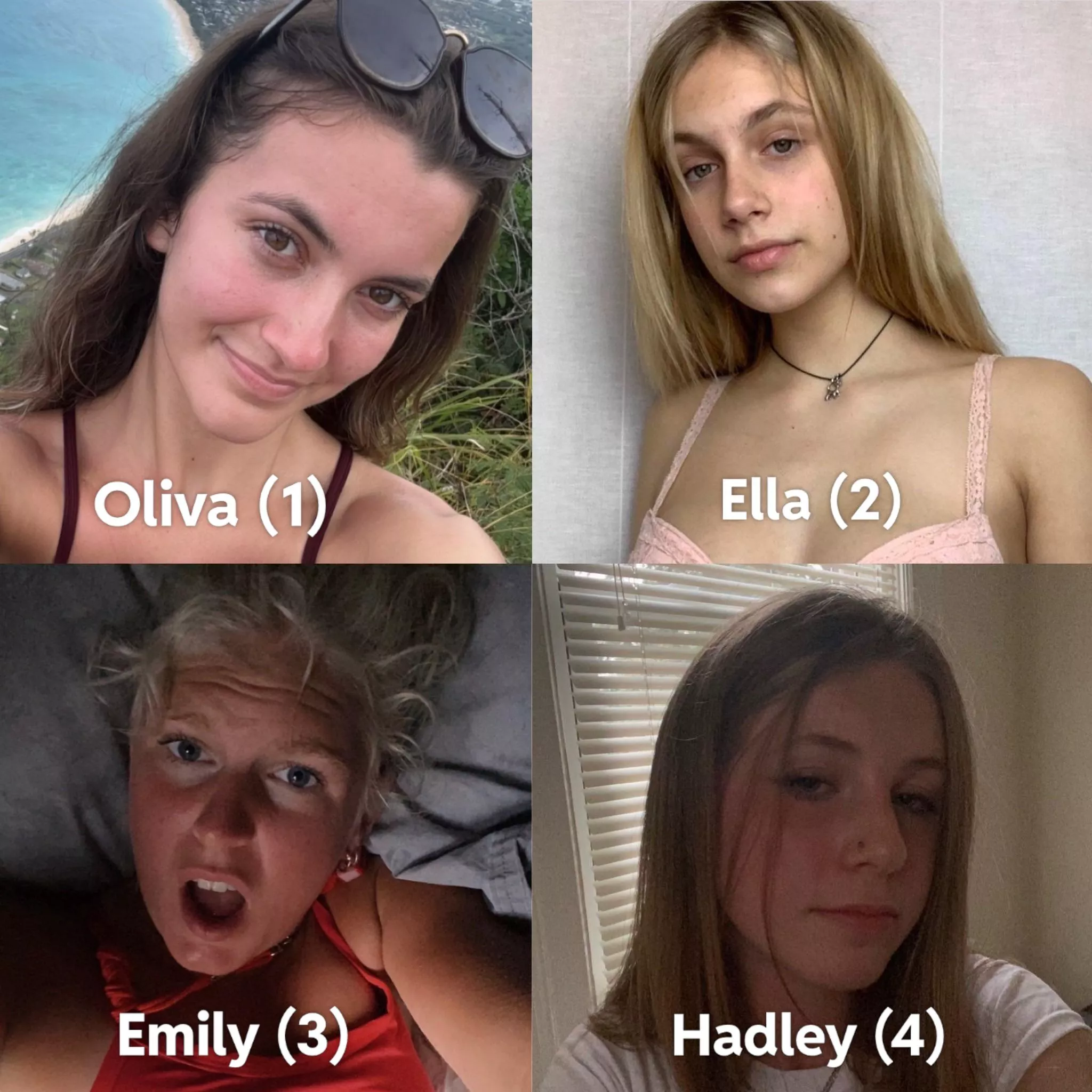 Which mouth will be your personal cock holster? [4] posted by Mysterious-Phrase885