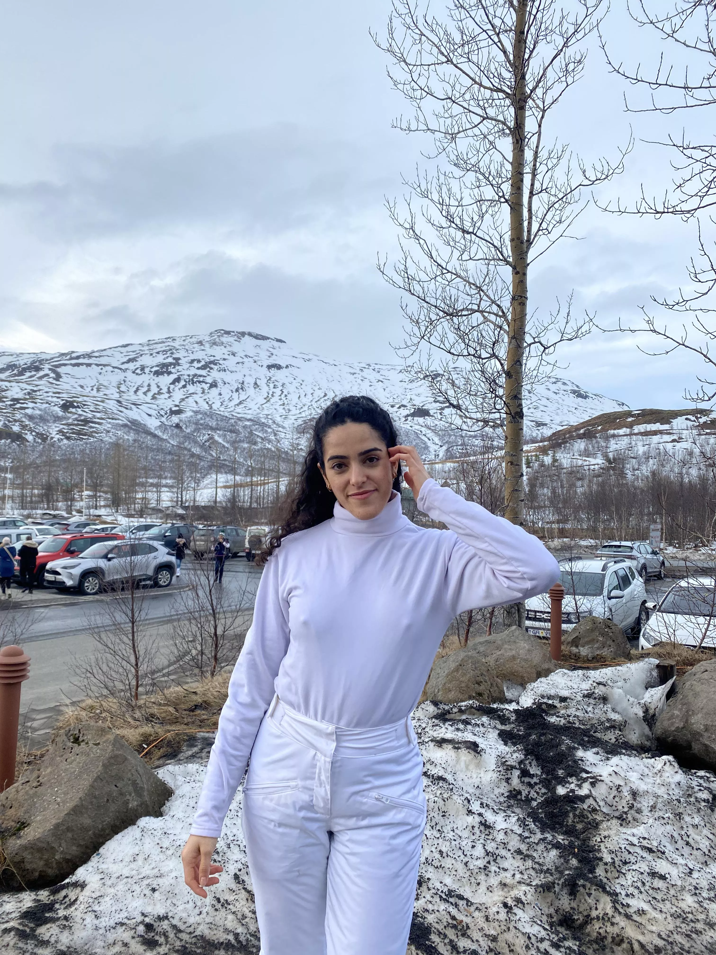 You can tell it was pretty cold there! posted by VeronicaxBee