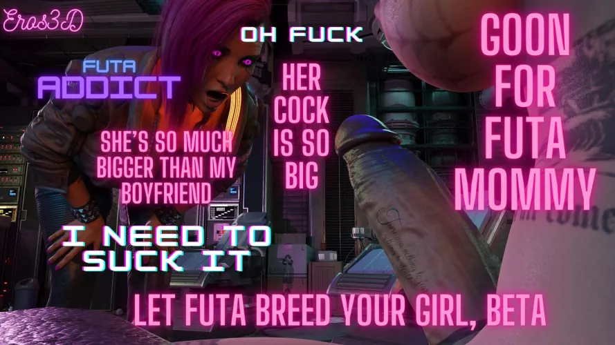 Your girlfriend sees her futa cock by umbagubalaba
