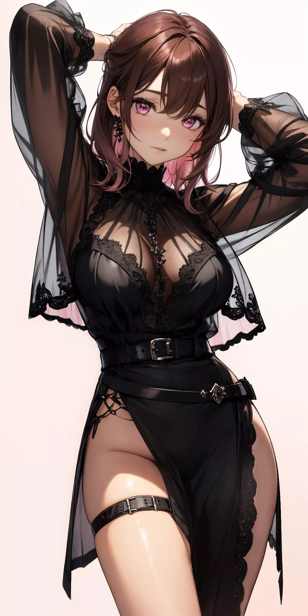 Black Veiled Dress  posted by CheetahSperm18