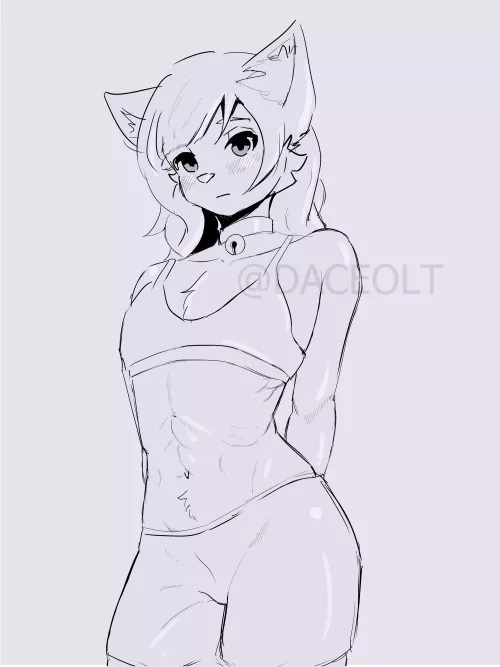 Gym boi Sketch :3 || Art by me by Ifu_Daceolt