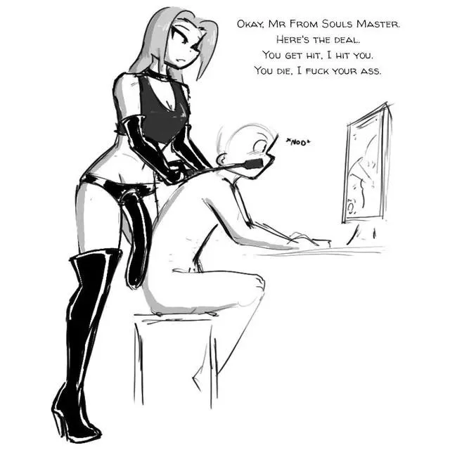 I just love play like this, where there is reward/ punishment for stuff you can do with your domme ☺️. Anyone else have any examples of play like this they’ve done with their partner that they really enjoyed?  by killemkk