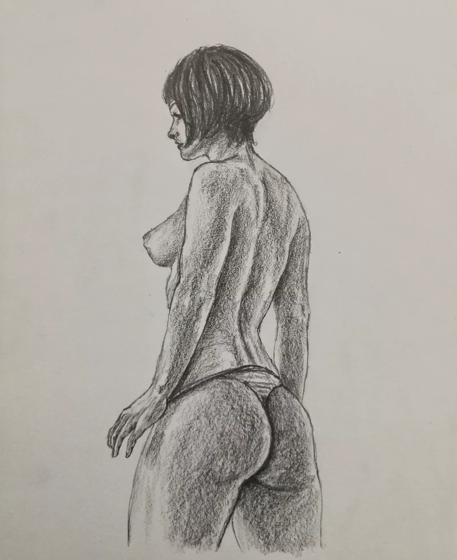 Short Hair by Jimmy posted by Jimmys_Paintings