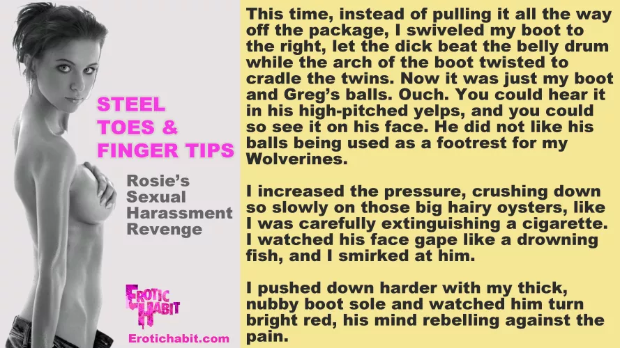 Steel Toes & Finger Tips 😈 by Erotic-Habit