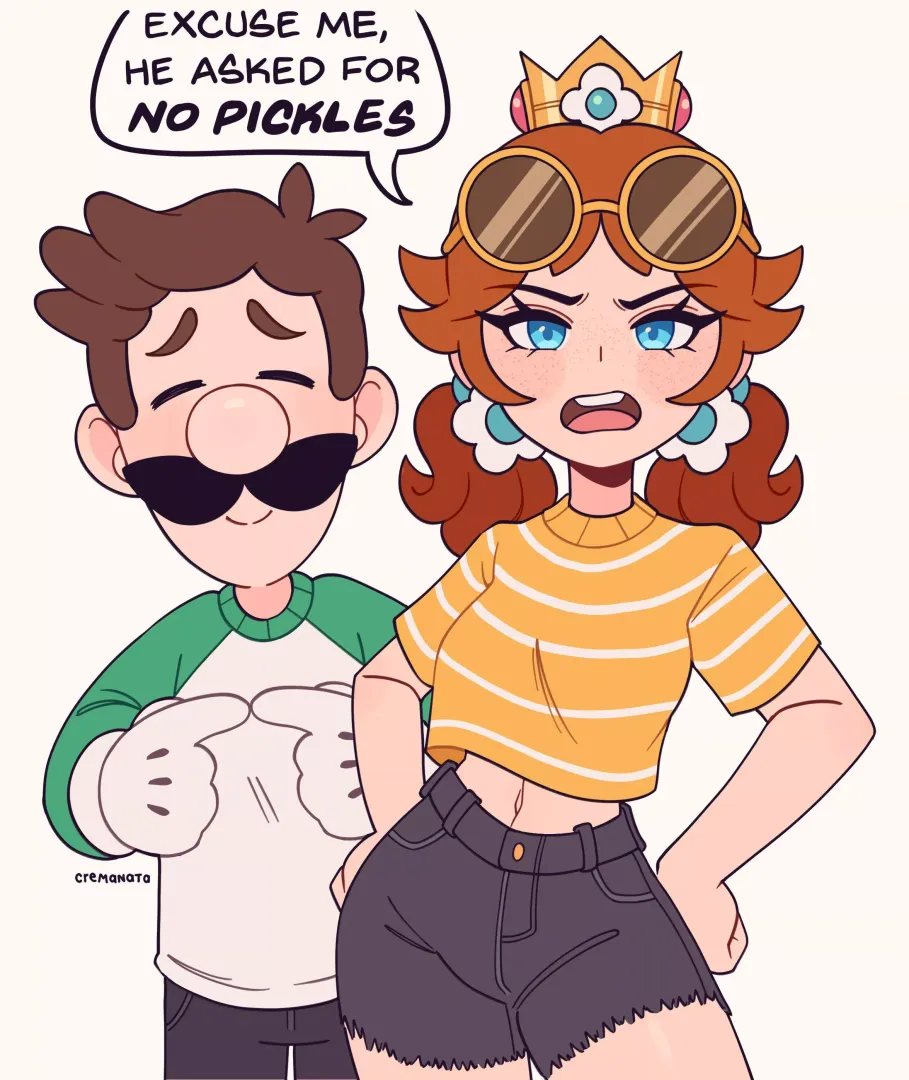 The type of girl I want (art by cremanata) posted by GapFrosty5599
