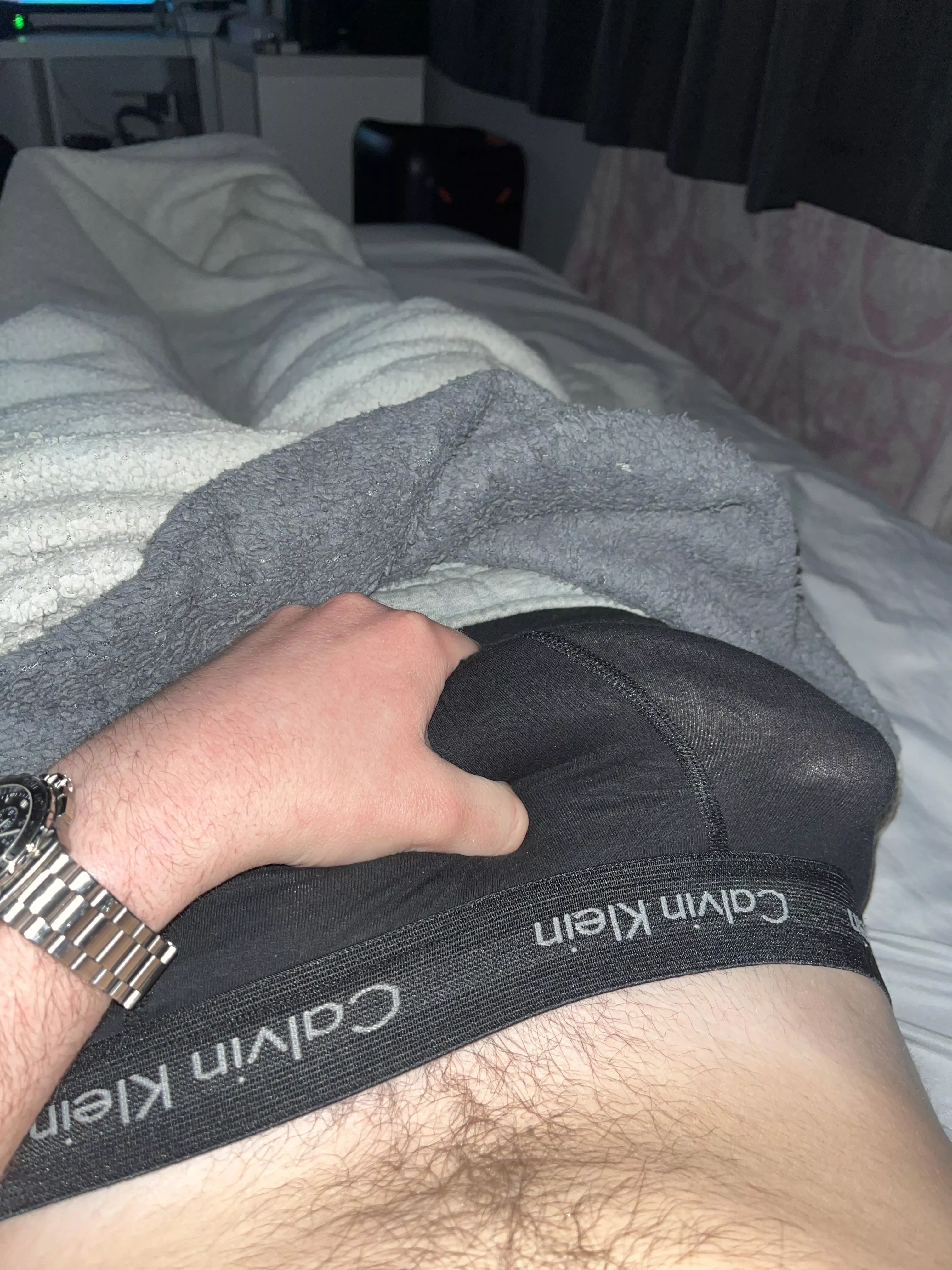 Wanna make me take these off? ;) posted by Elegant-Yam-9786