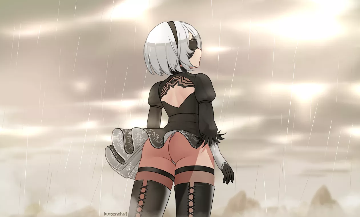 2Booty in the rain (Kuroonehalf) posted by SoManyCookies