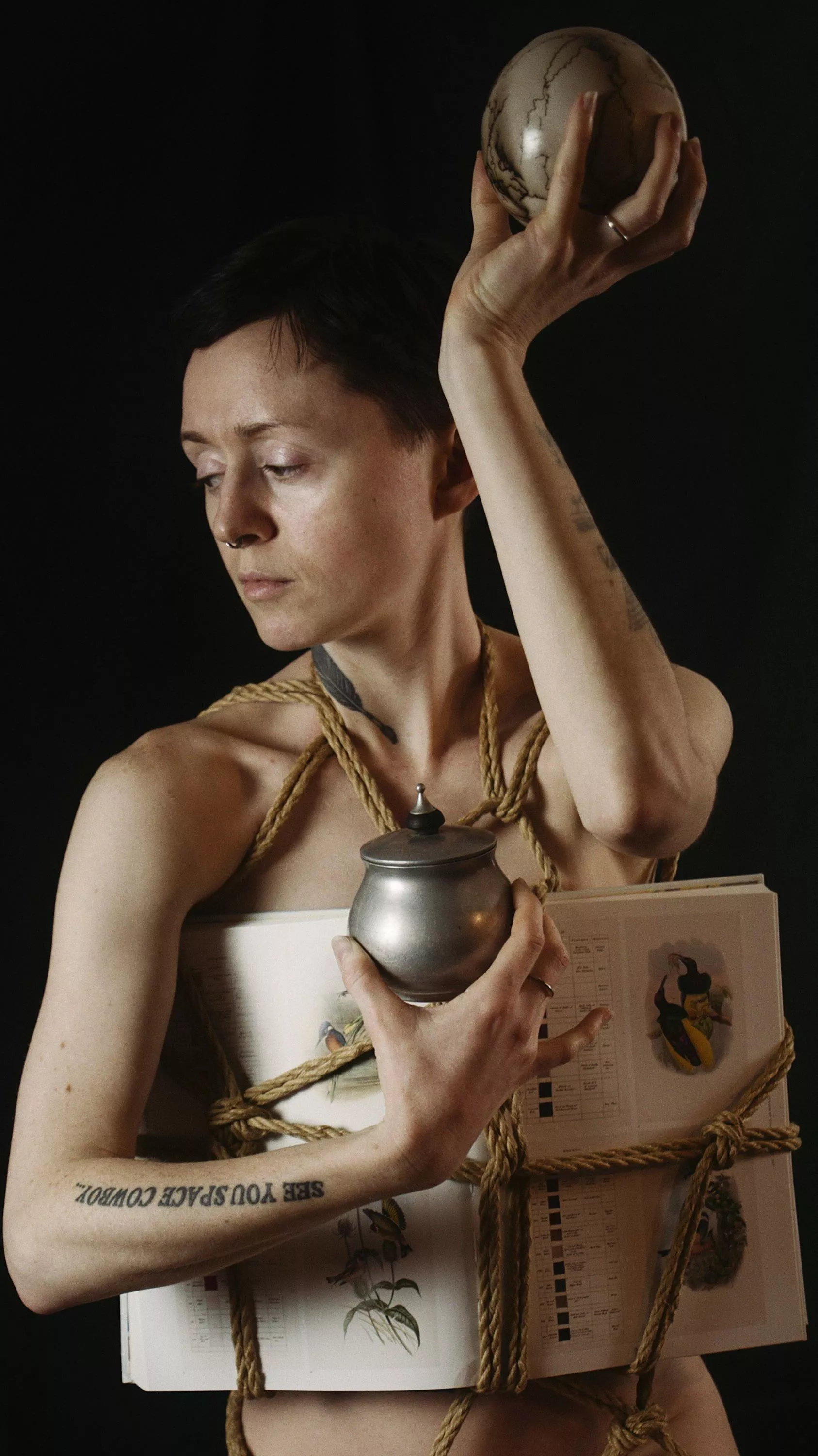 a little avant-garde type work posted by quill_la_petite