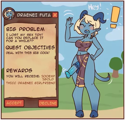 Accept or decline? [red7cat] by Mario_quello_bello