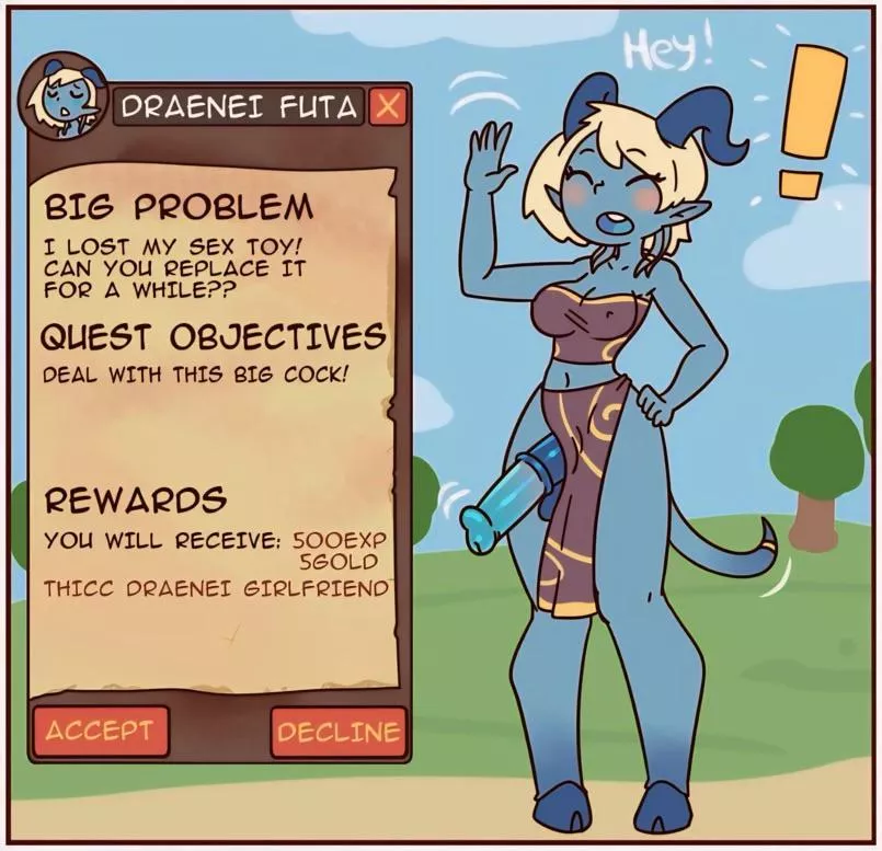 Accept or decline? [red7cat] posted by Mario_quello_bello