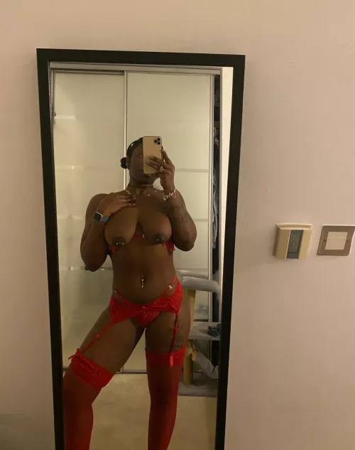 All red is kind of cute I think 🥰❤ by BlueeAngel99