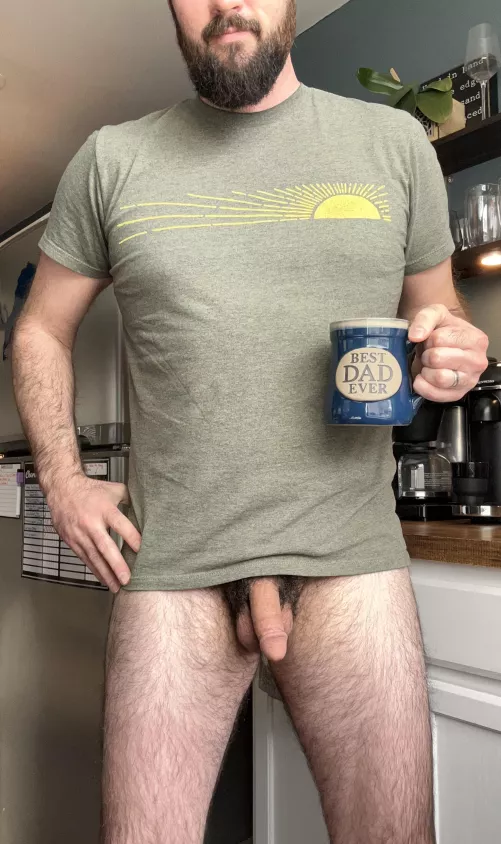 Beards, coffee, and cock! by Midwestdad696