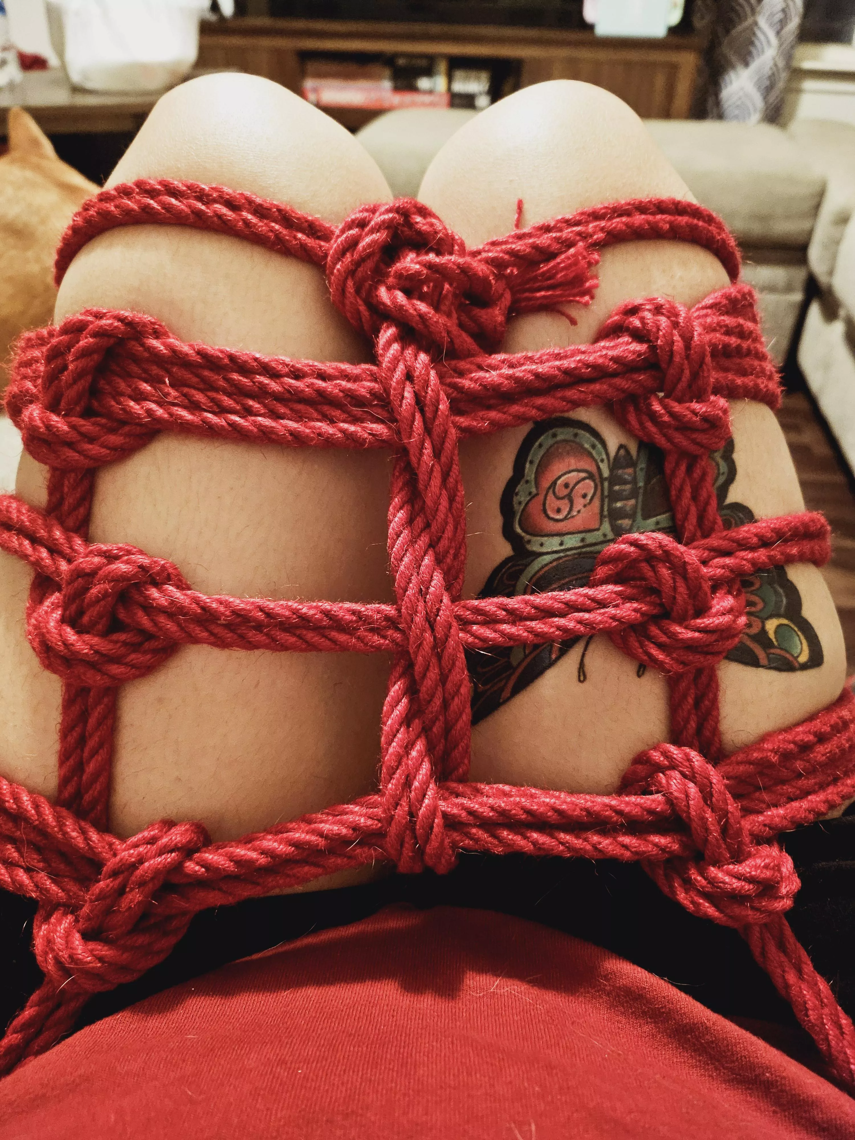 Breaking in the new rope posted by SpaceFairyKween
