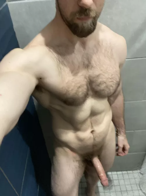 Had some fun after my workout in the shower by Bimusclejock3