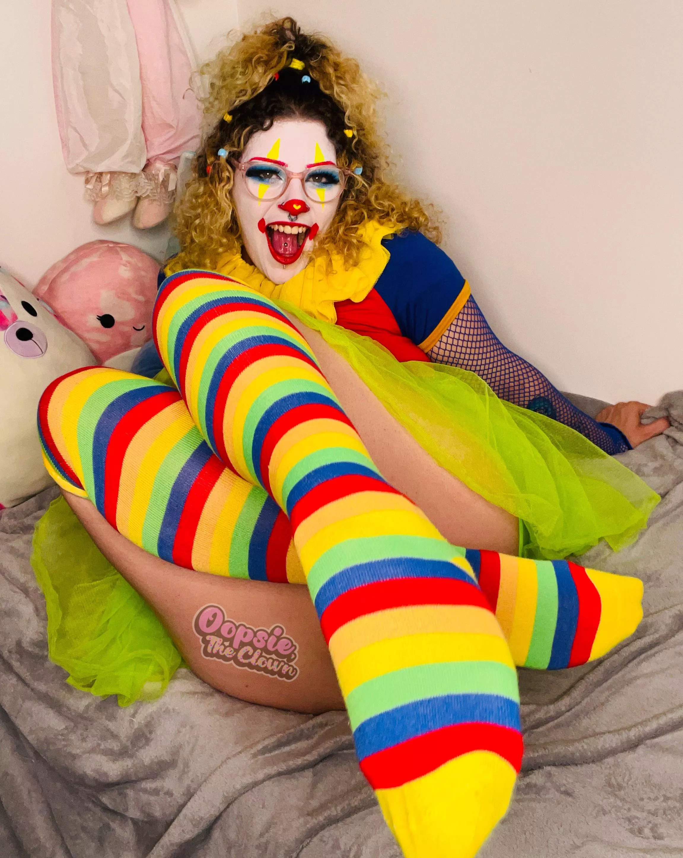 I love super colourful socks!  posted by OopsieTheClown