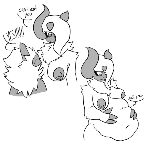 {image} absols preds thou, art by girlpenisworld, yes i checked and that's the name they chose by Not_Xav