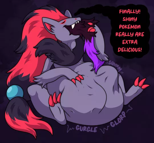 {image} art by me (Pompuffy)! Zoroark Vore by Pompuffy