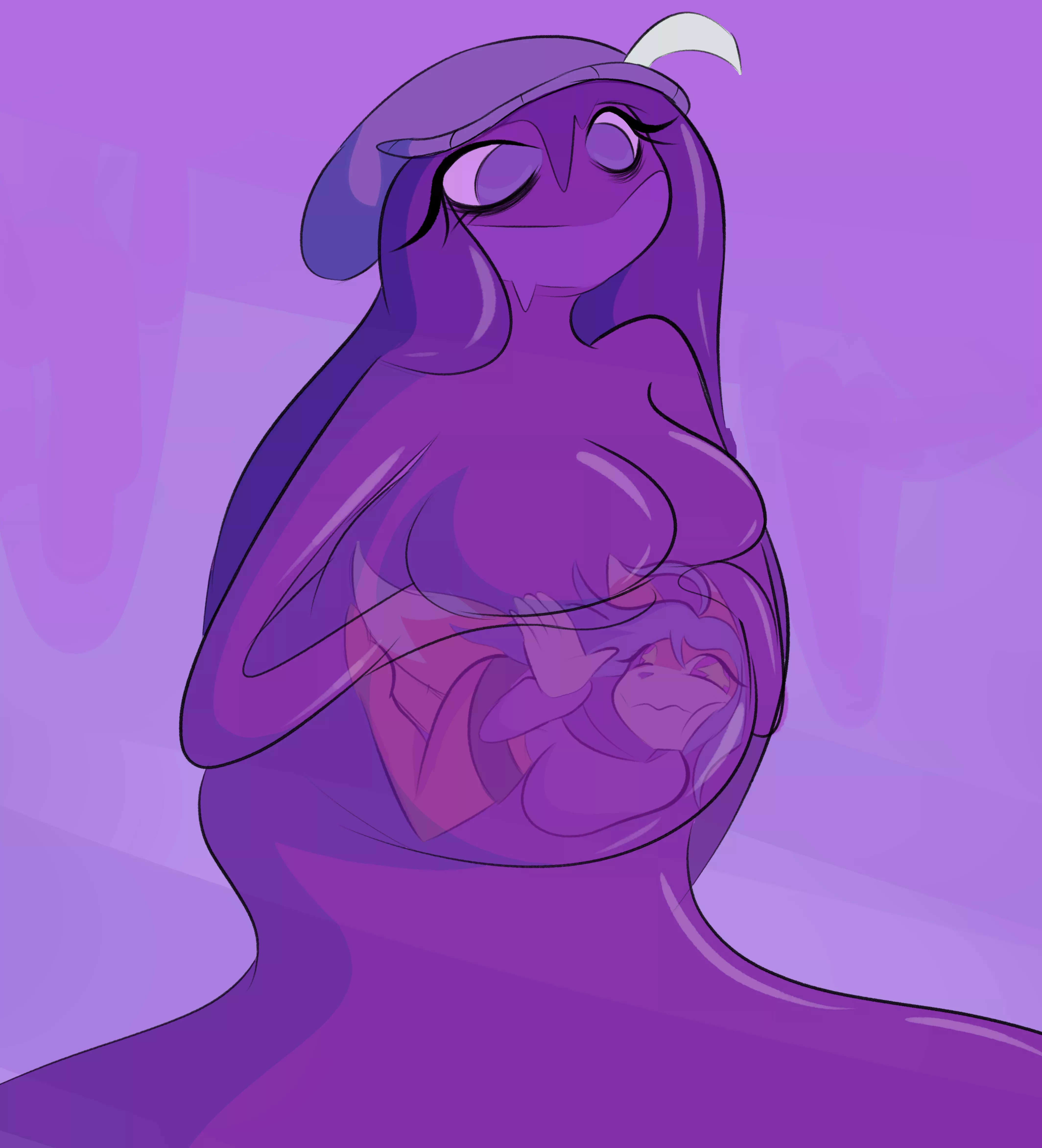 {Image} Sue the slime💜(Art by JackMunchy) posted by JackMunchy