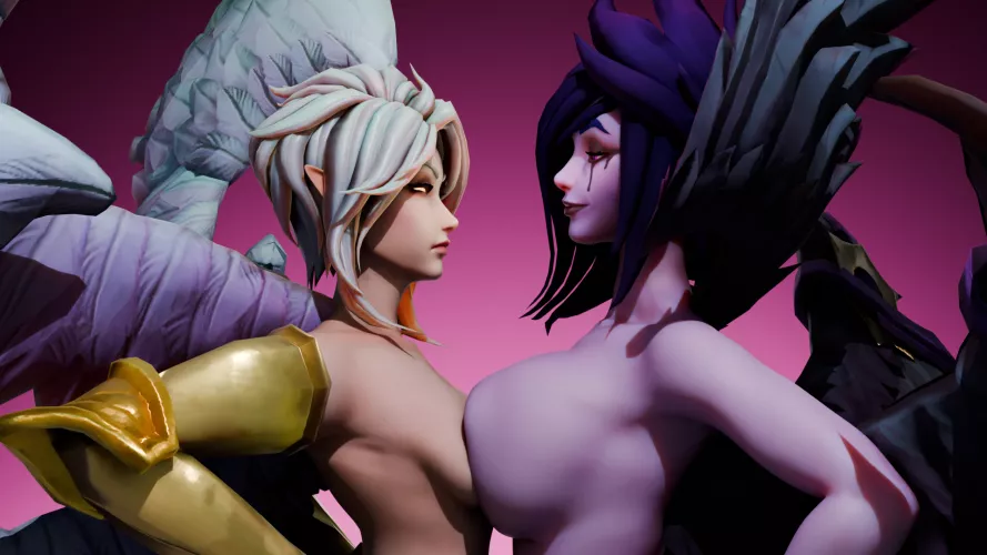 Kayle X Morgana. (DiesNahts) by Short-Ad224