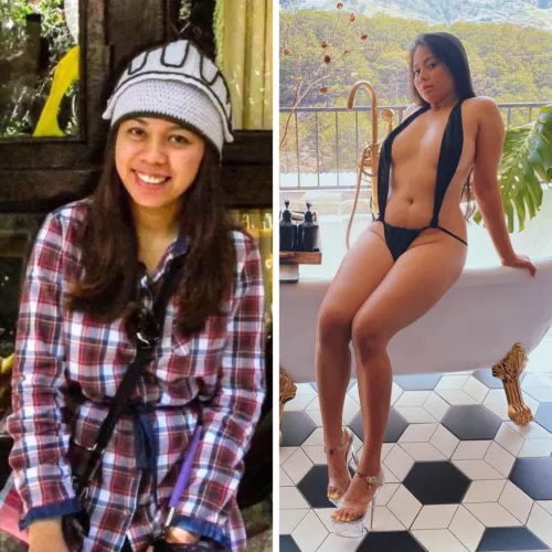 Looking back, I’d always cover my body up as I was extremely reserved and shy, but look at me now. Look at how much confidence my new bimbo mentality has given me 🔥 by AsiaMorena