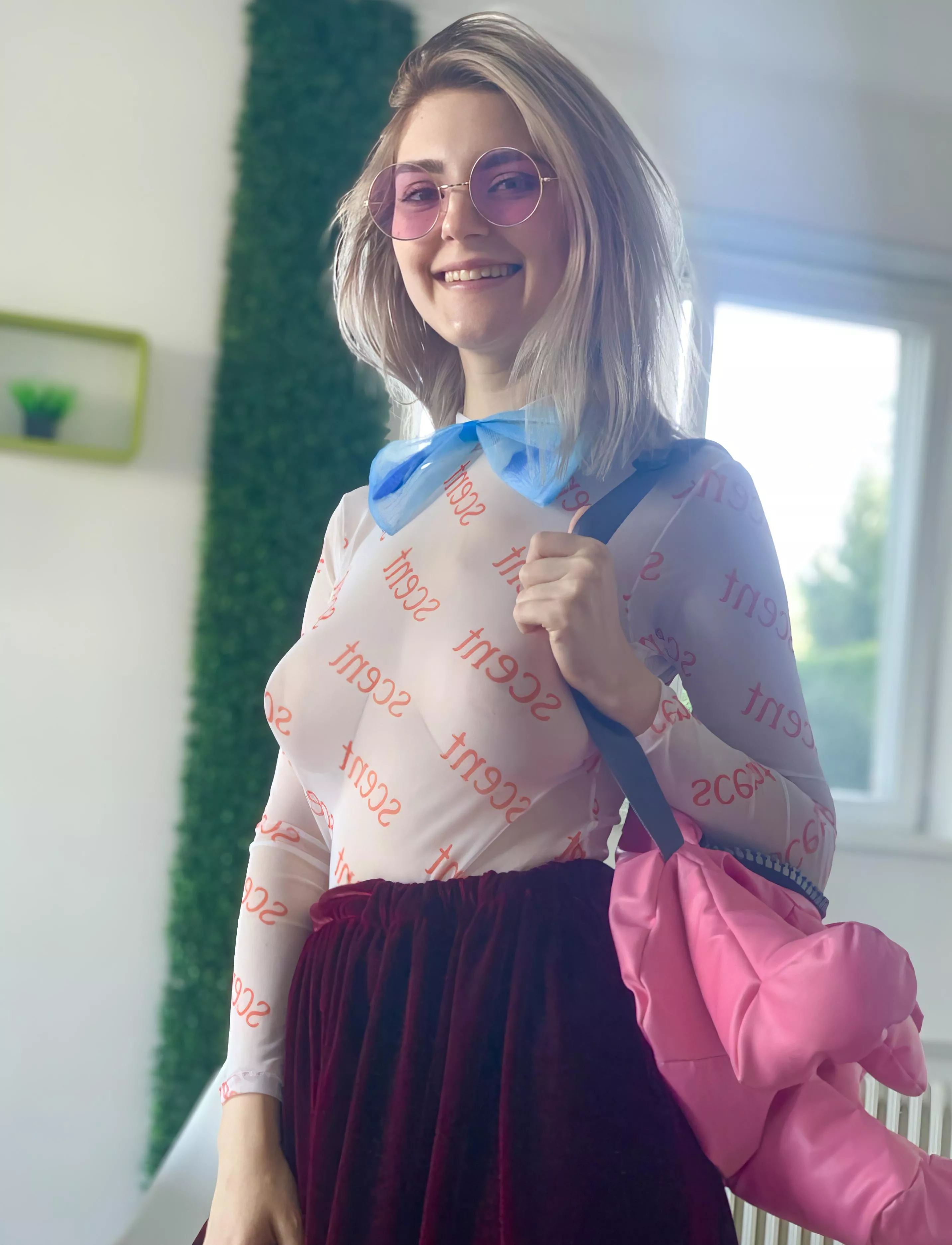 My motto in life is to wear pink glasses posted by DeliciousBeautyQueen