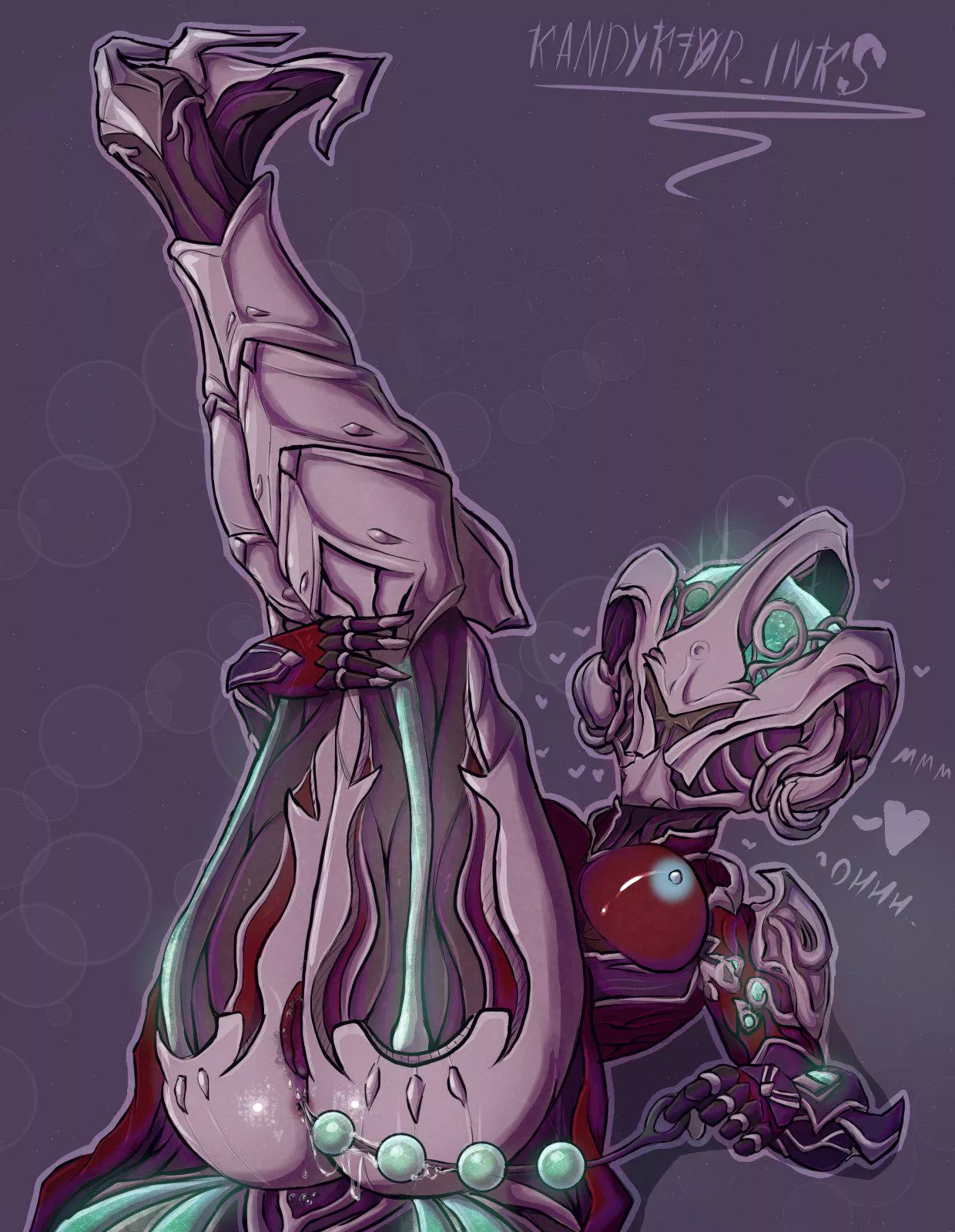 [Nyx] Playing With Her Anal Beads (KANDYKTOR_INKS) posted by Darthmufin