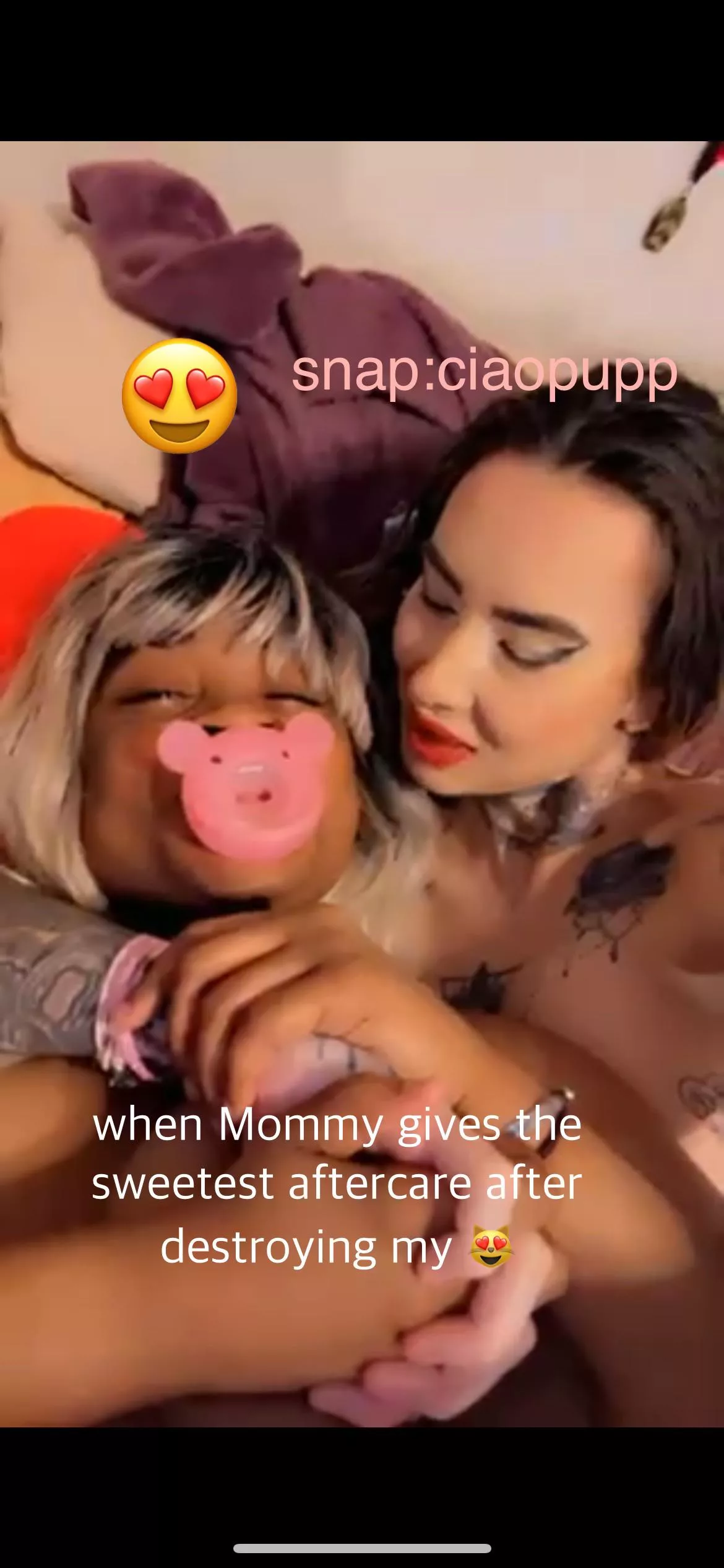 Oh me oh my Mommy… 🥹🥰😍 posted by Ciaopupp