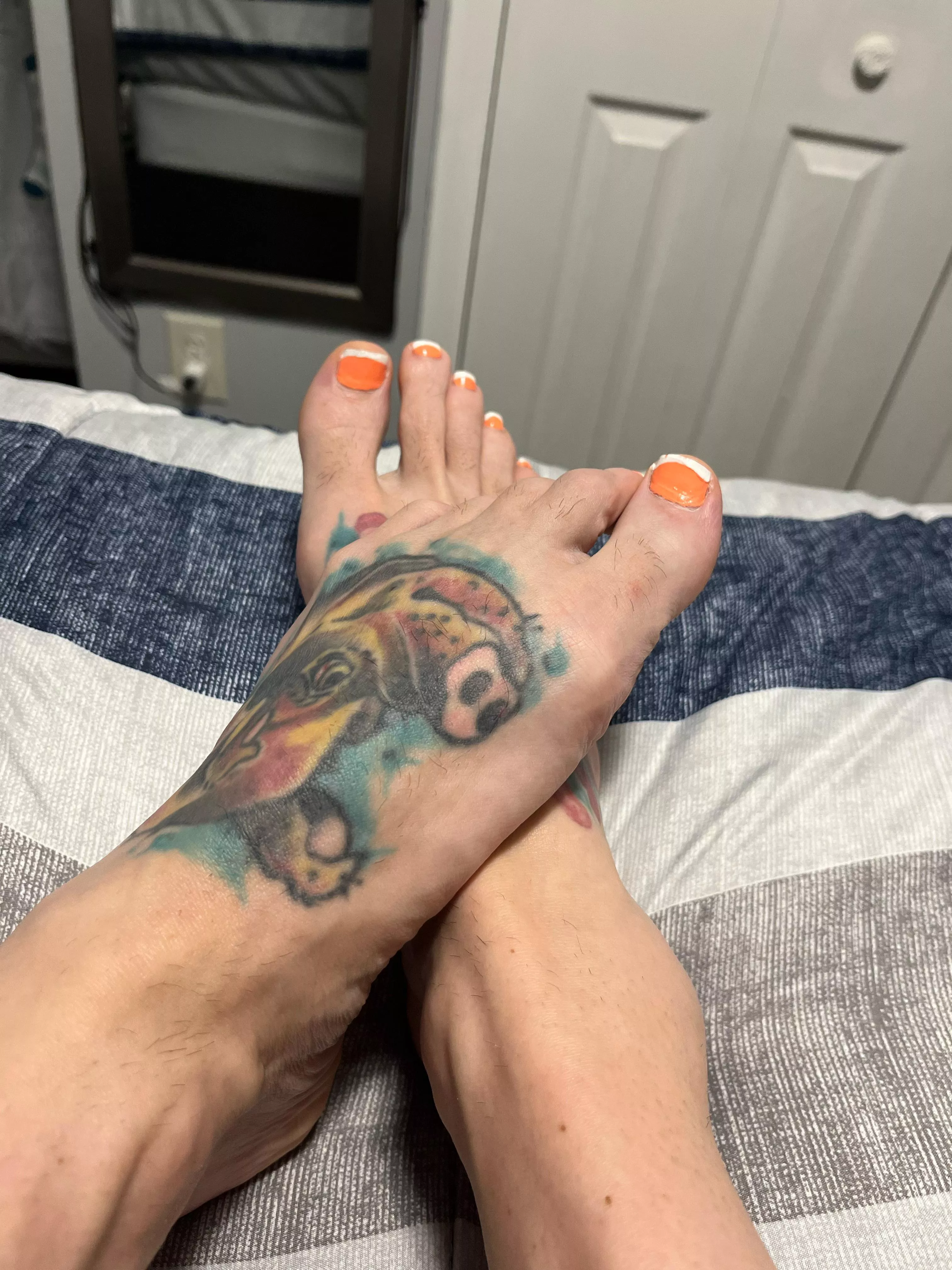 Peach color with a twist! posted by CelebrationAway4433