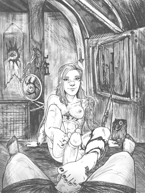 Prancer's Rendezvous with the Enemy (OC) [Scarlet Heart - Midnight Hound] by Midnight_Hound