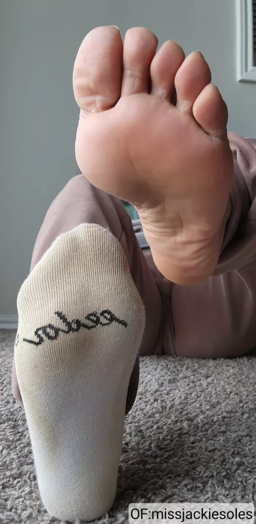 🧀socks worn for a whole month!  by MissJackieSoles