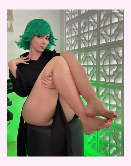 Tateumaki from One-Punch Man cosplay by SweetieFox by Dry-Bug-4934