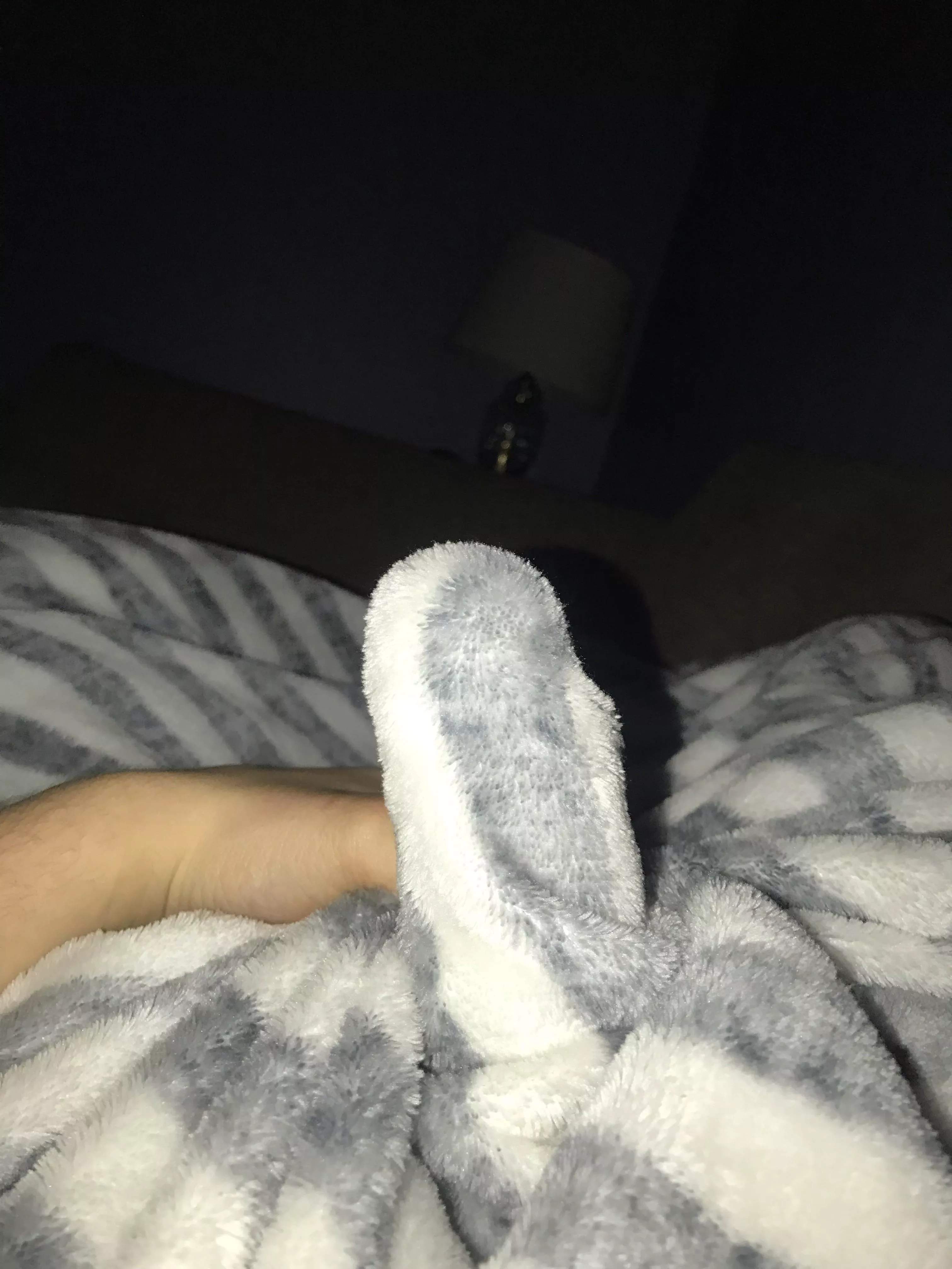 Tell me to take off the blanket posted by Dry_Change_1960