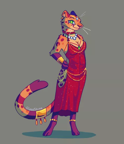 That red dress trend [oc] by GlassShine