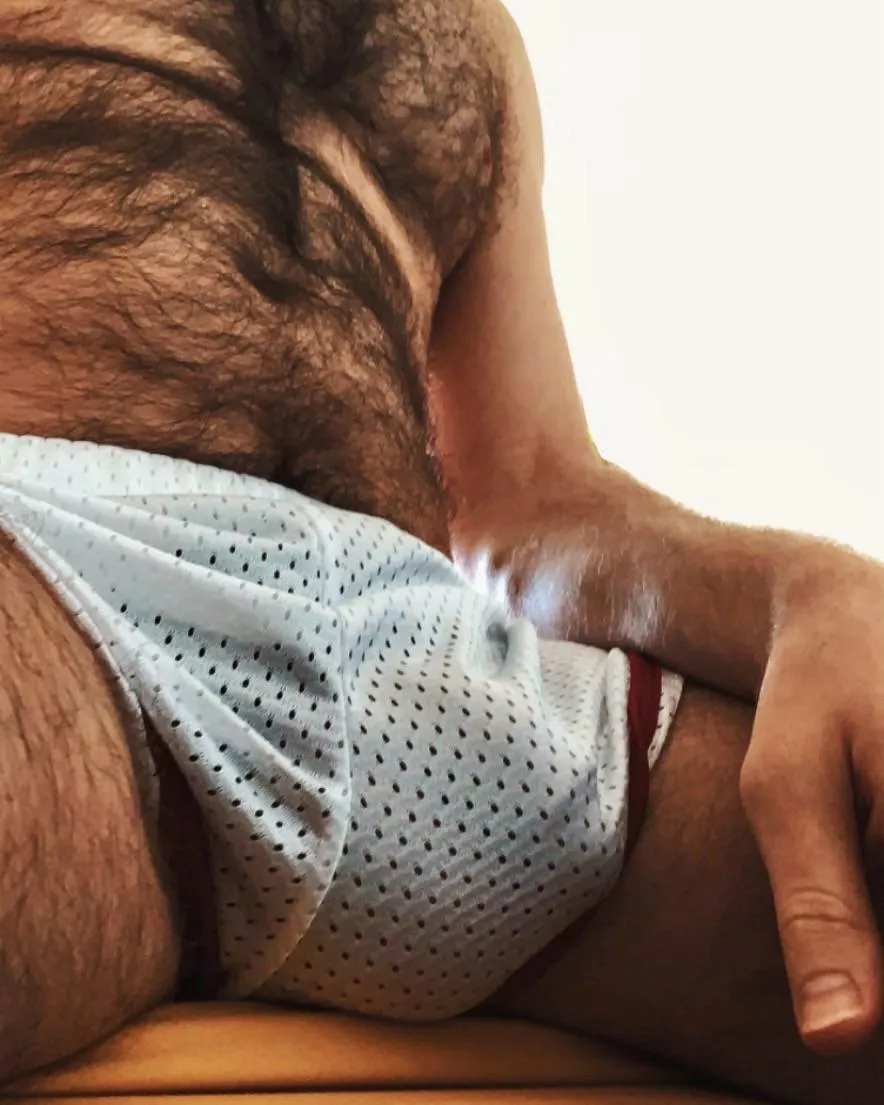 These shorts are working hard... posted by jerseyjaxoff