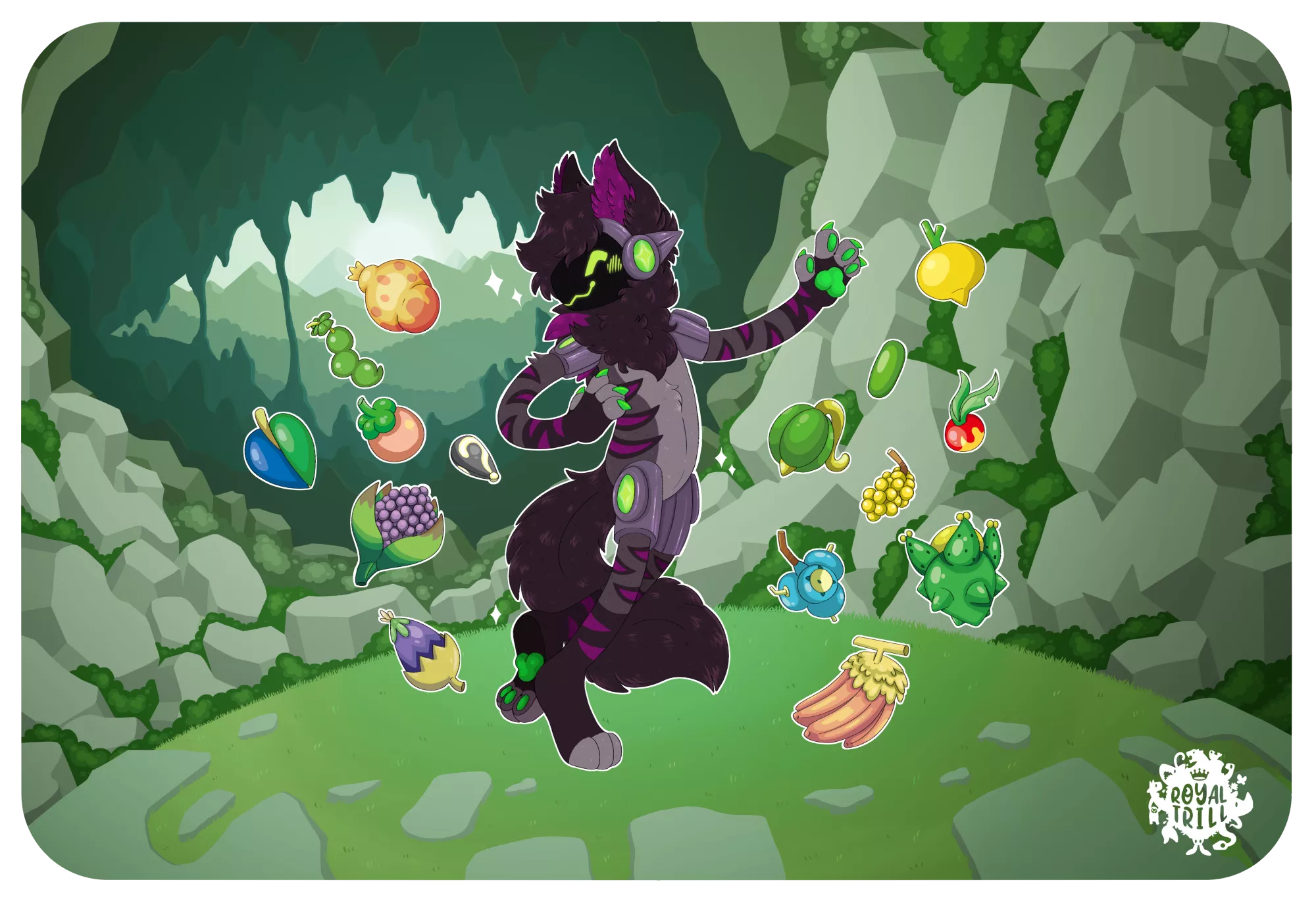 Toony style protogen! posted by Royaltrill