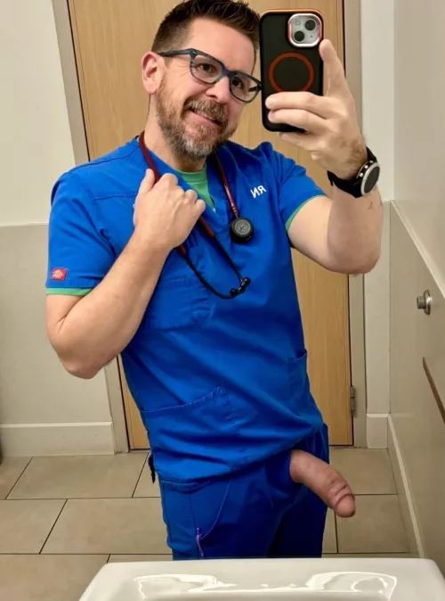 What’s hiding in your nurse’s pants 💉  by run4ragnar