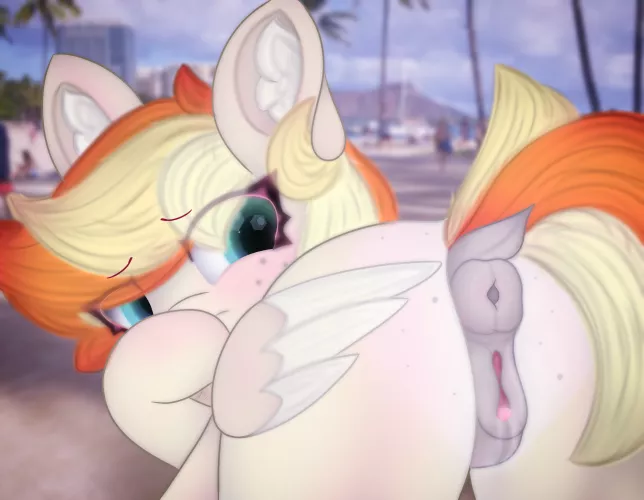 Why does heat always happen at the worst of times...  (art by me.  (´ ᴗ｀✿) by Sodapop_Sprays_