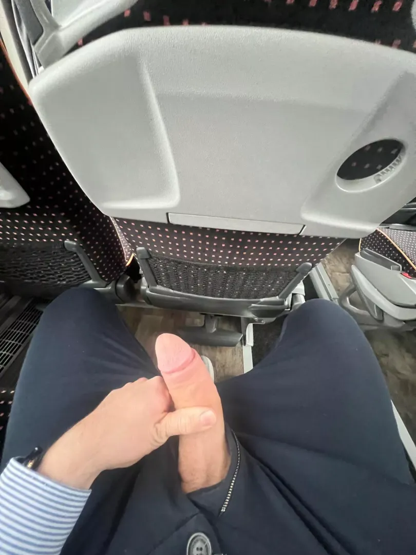 You better catch the same bus where I am jerking my thick cock, sit next to me, I would fuck your mouth and feed you with my hot cum. I need that. 😈 Anyone? posted by hansandtobias