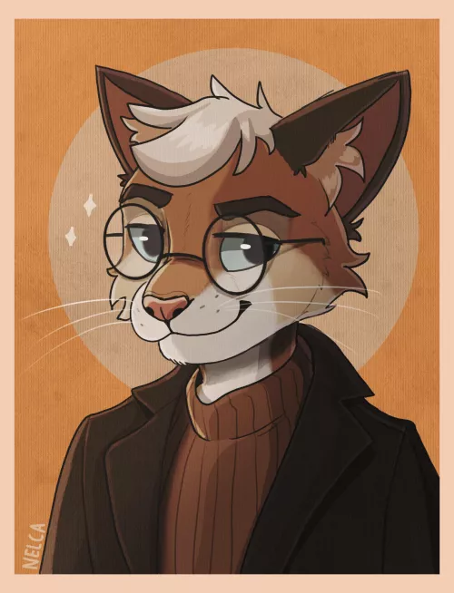 First time posting my art publicly. This is my fursona Nelca :) by NelcaArt