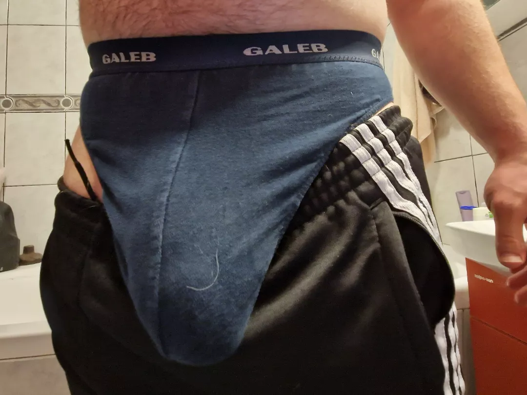 Heavy bulge posted by DominantBullxxx
