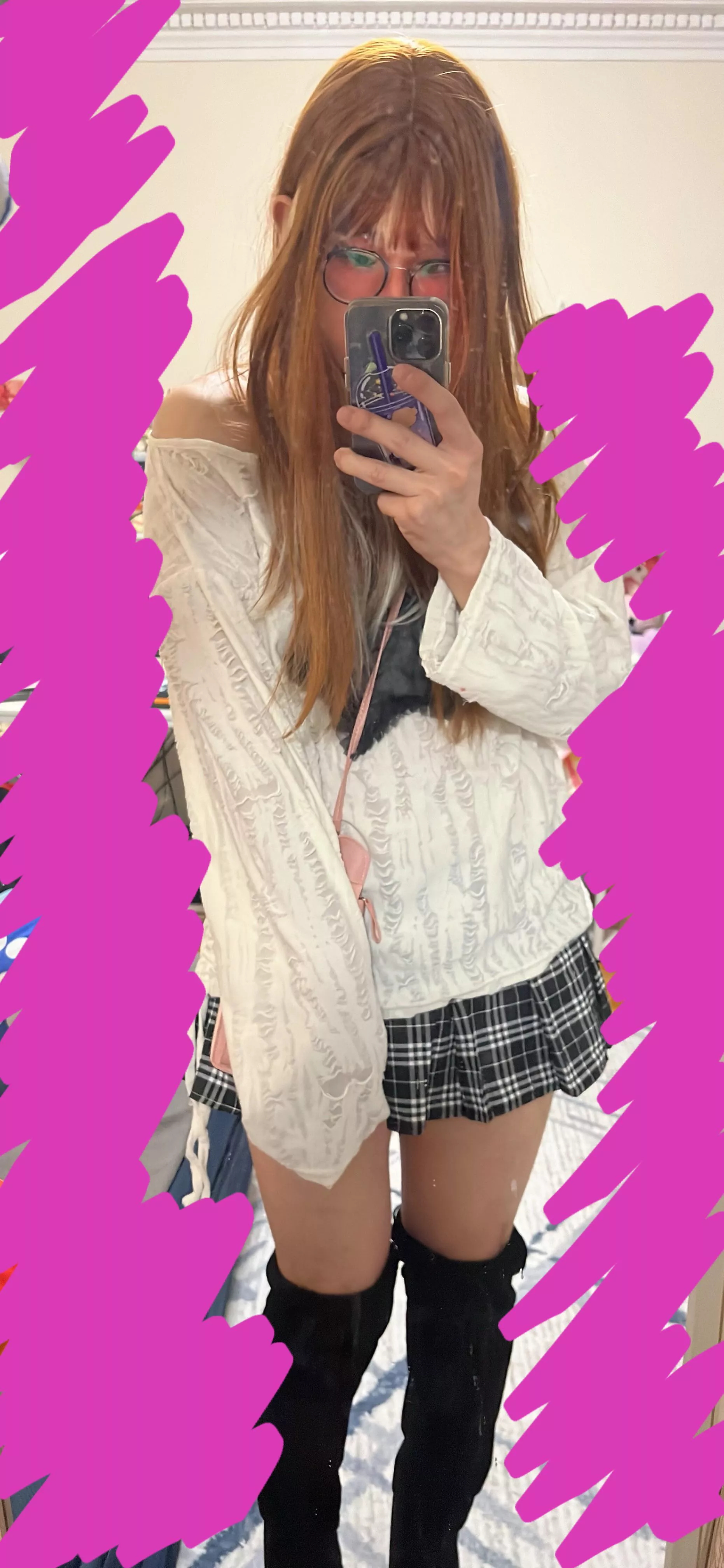 I felt cute 🫣 posted by lemon_tarte