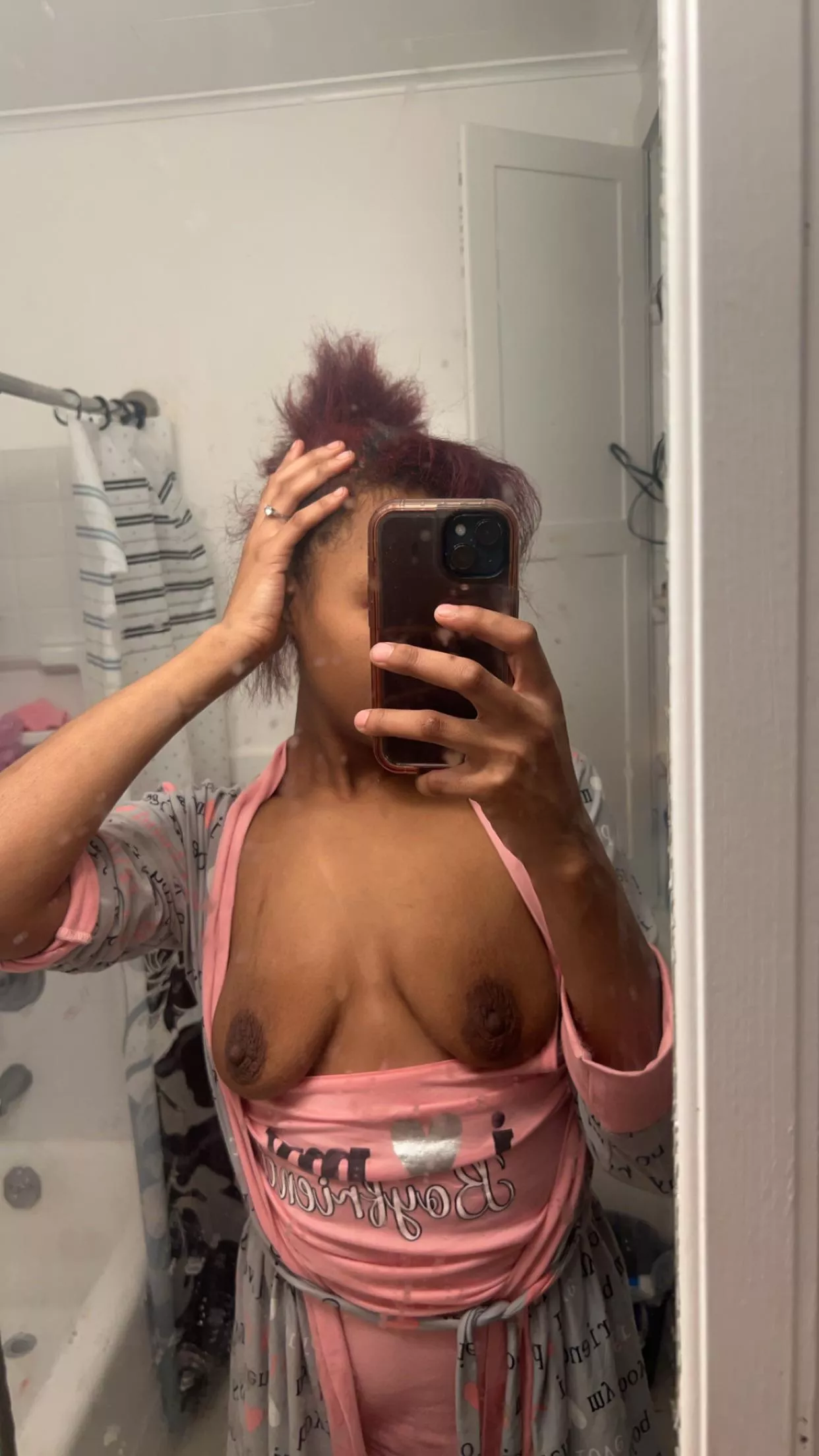 I love sending master his good morning pics  posted by Bad_Teacher4eva