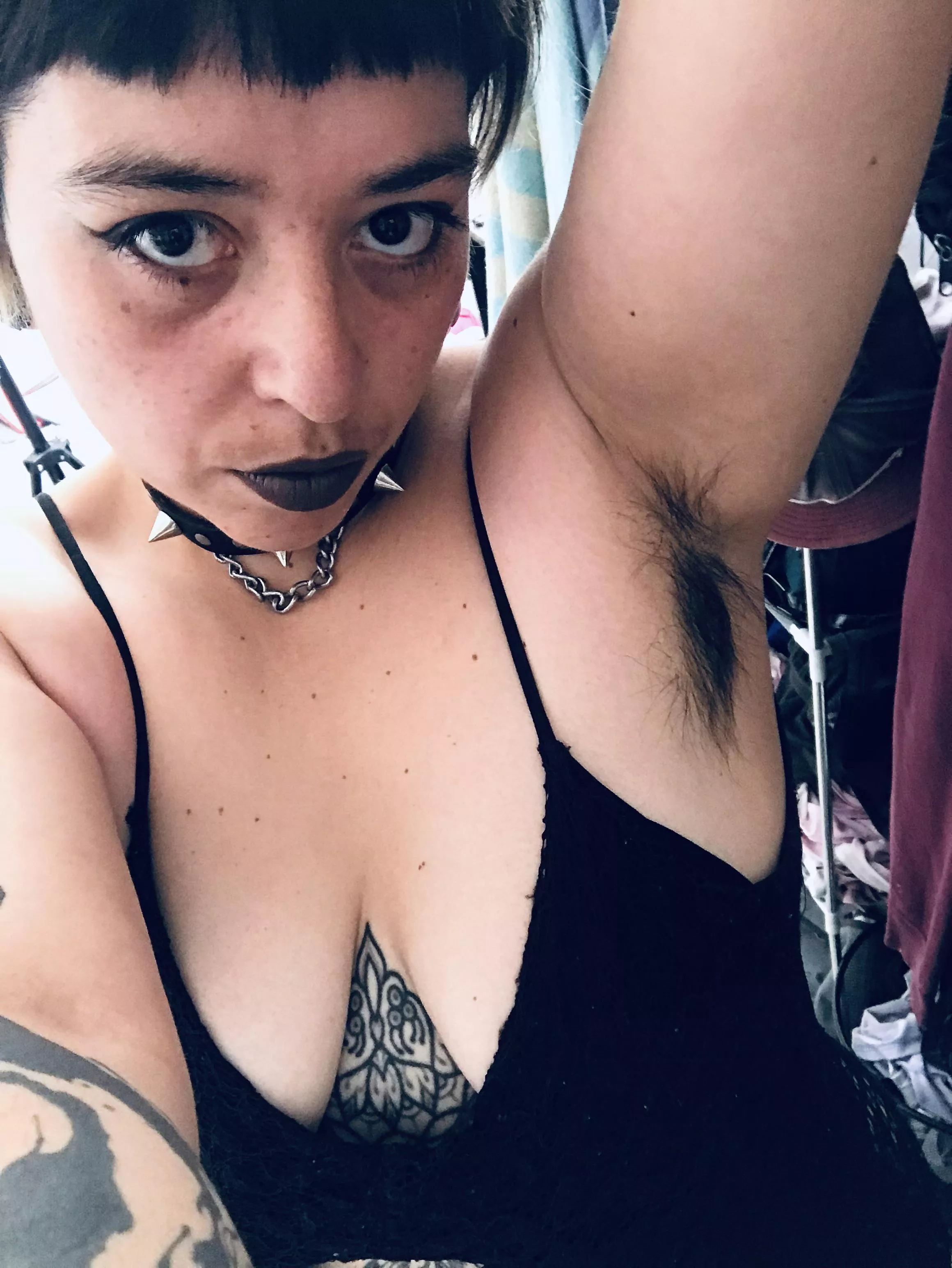 I'm going to make you clean my armpits with your tongue!! posted by MISTRESS-FIRE