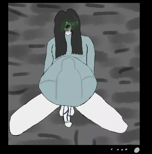 {Image} Futa Sadako Vore (art by me) by Emotional_Tear_5843