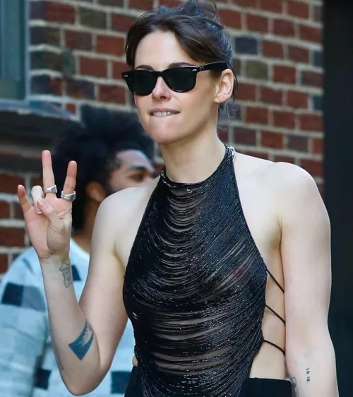 Kristen Stewart see-through by IGottaBIconic