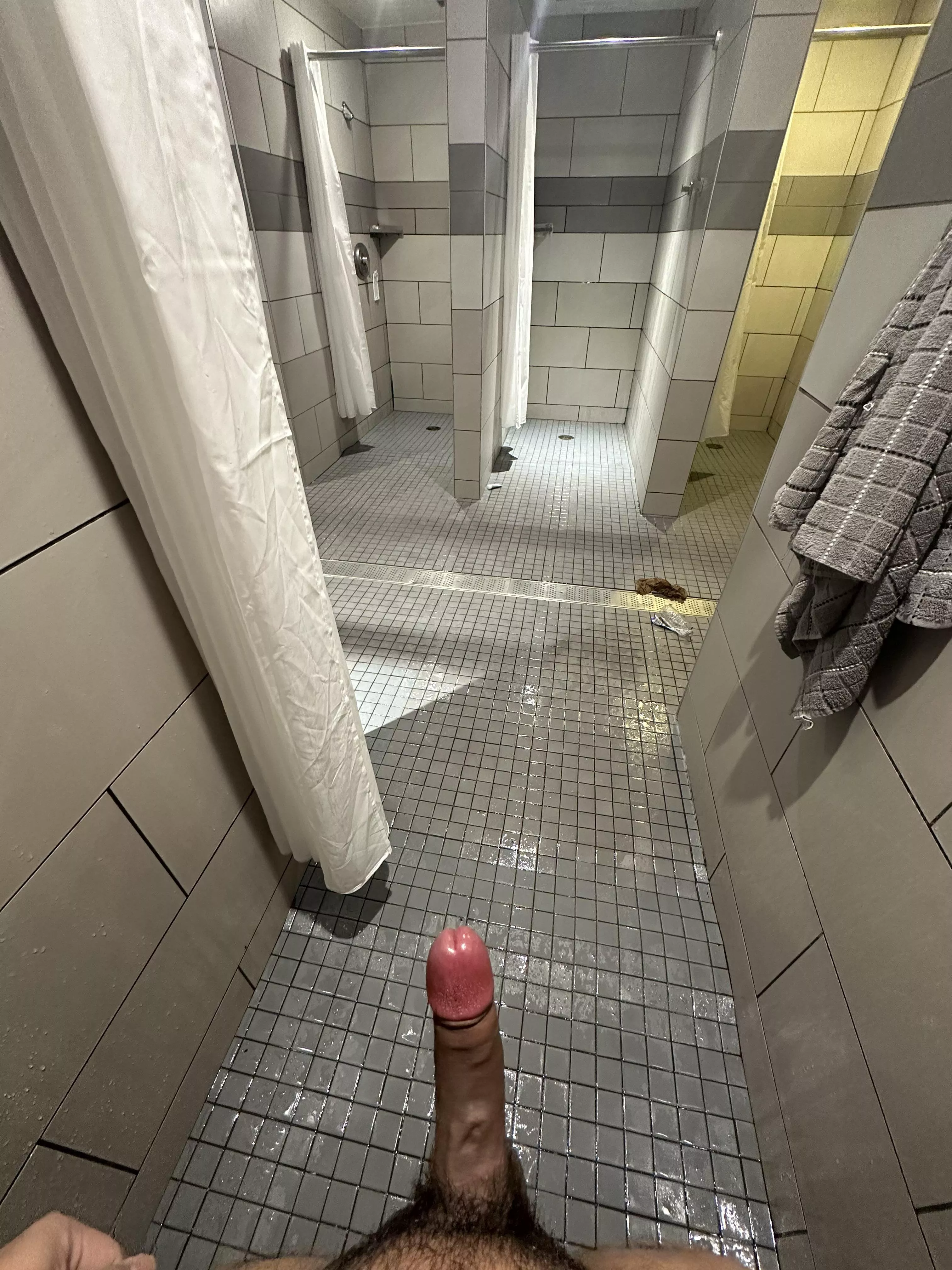 Little guy wouldn’t go down in the men’s locker room posted by slattgods