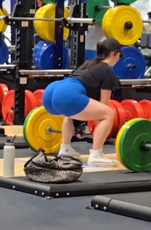 My husband taking photos of me [F] while I'm deadlifting  by thehotwifenurse