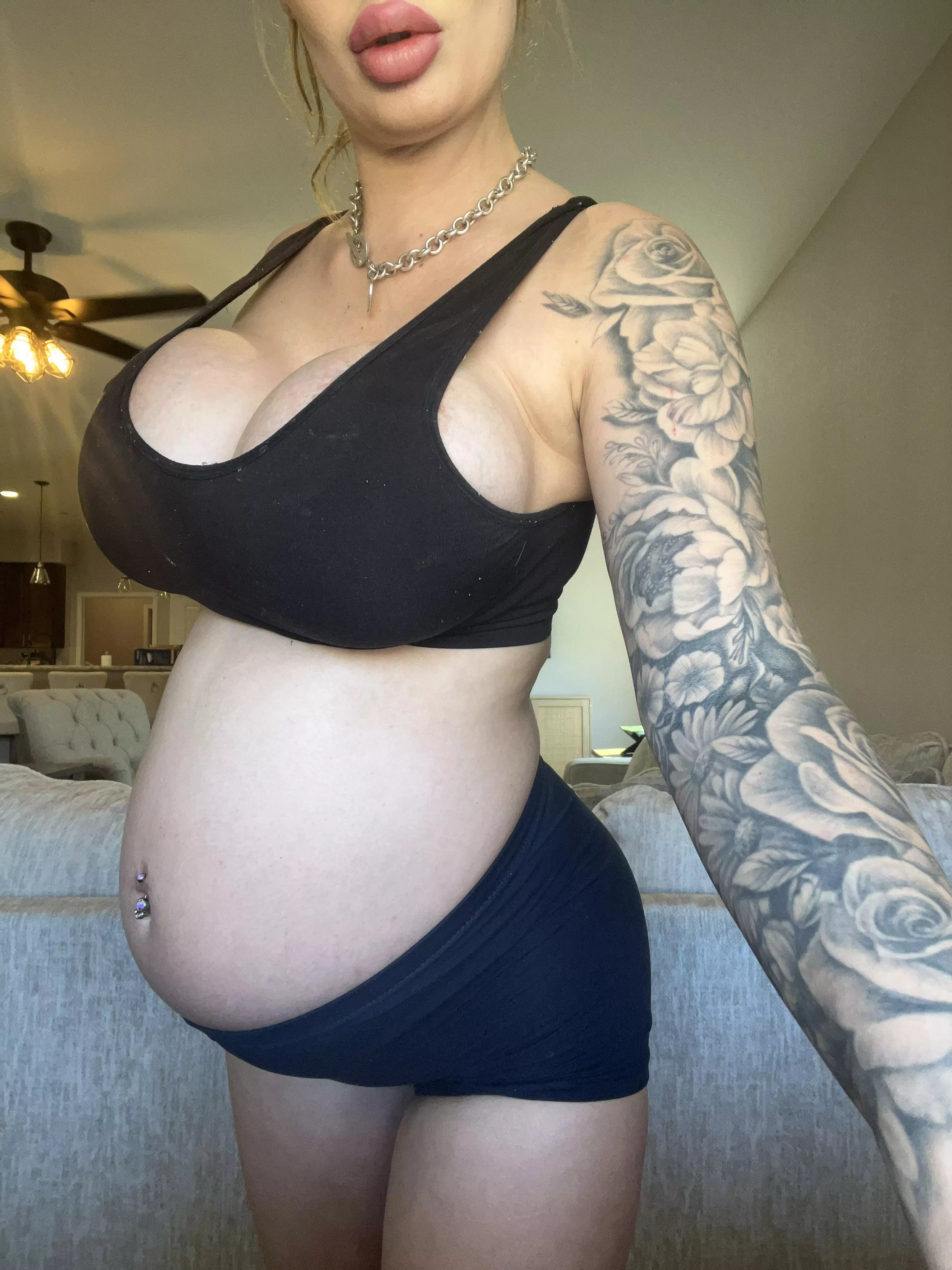 My pregnant body in 1 word? posted by rawrseven