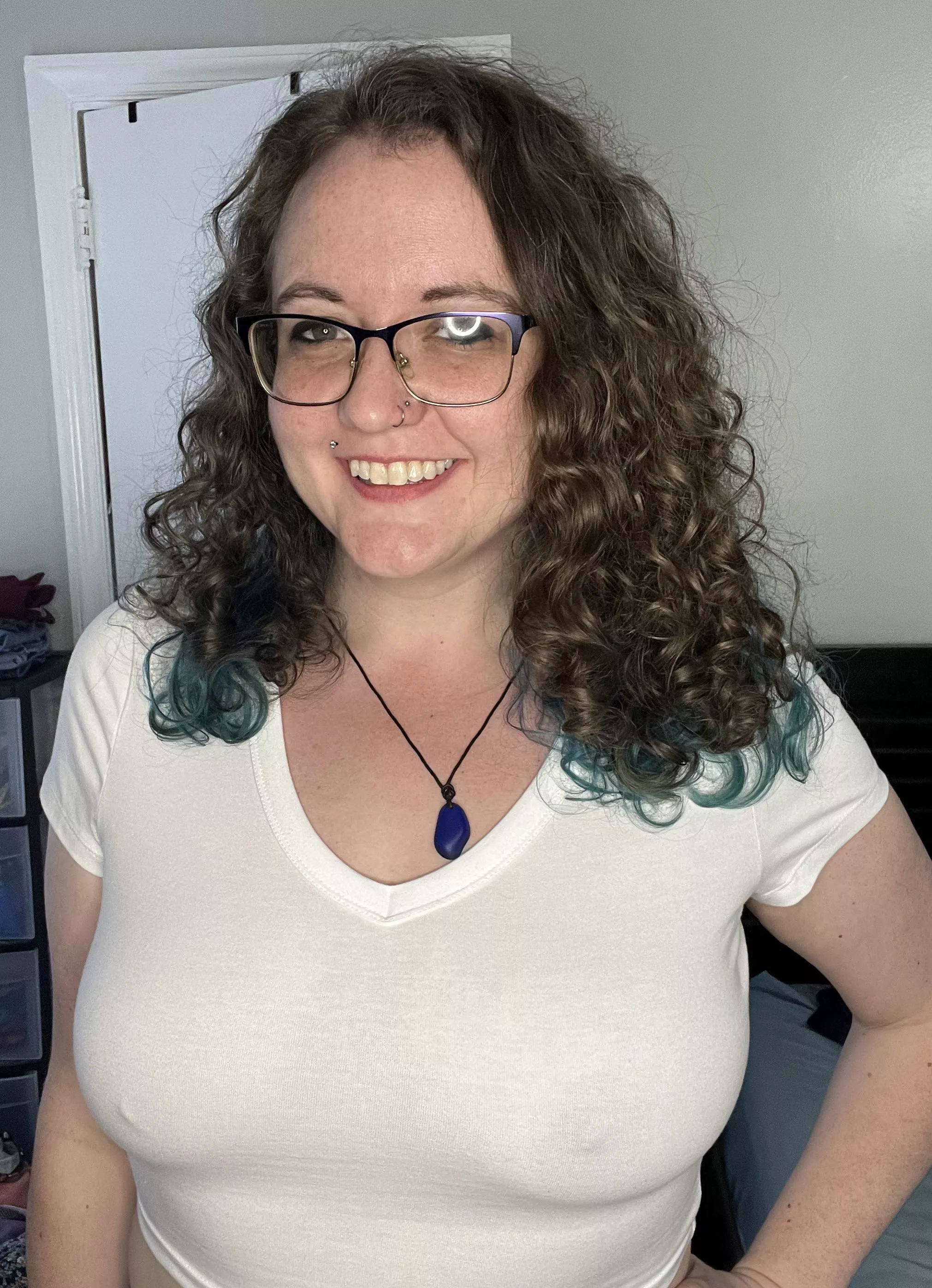 Poking through this T shirt  posted by Druglord_Karen